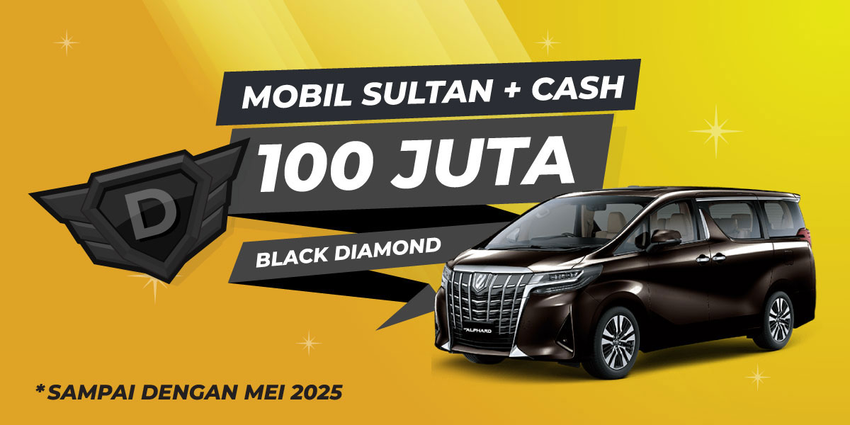 Bonus Mobil Sultan + Uang Cash 100 Juta